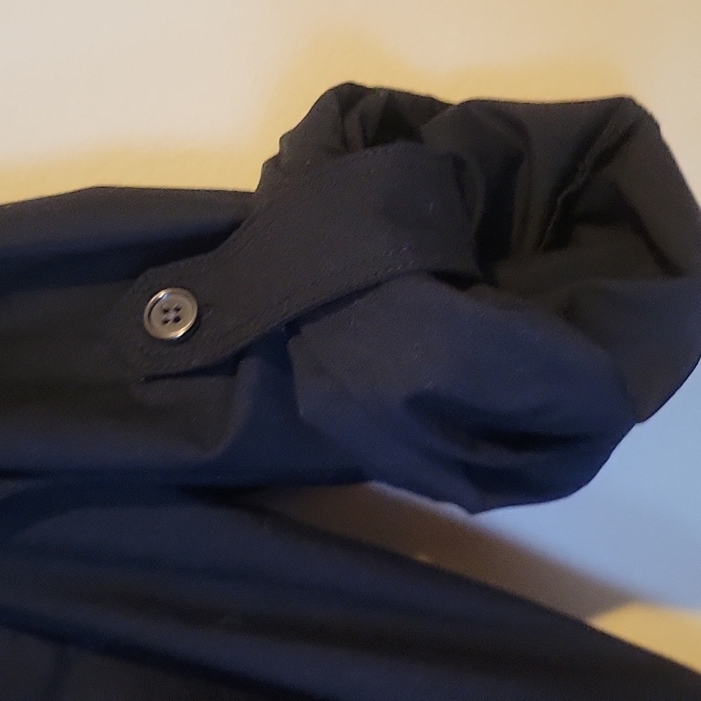 BANANA REPUBLIC  Black Shirt Dress - Picture 3 of 7